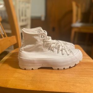 White lugged converses